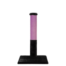 Load image into Gallery viewer, Noba Classic 28" Scratching Post - Black Faux Fur
