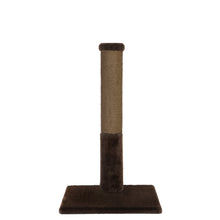 Load image into Gallery viewer, Noba Classic 28" Scratching Post - Brown Faux Fur

