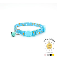 Load image into Gallery viewer, Toucan print breakaway cat collar with safety buckle
