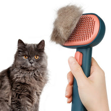 Load image into Gallery viewer, Self-Cleaning Kitty Brush – Effortless Grooming for a Happy, Healthy Cat
