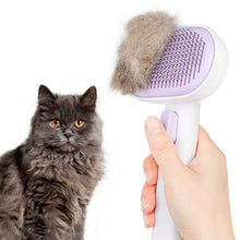 Load image into Gallery viewer, Self-Cleaning Kitty Brush – Effortless Grooming for a Happy, Healthy Cat
