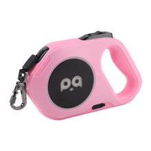 Load image into Gallery viewer, LED Retractable Dog Leash – Rechargeable Light-Up Leash for Safe Night Walks
