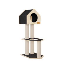 Load image into Gallery viewer, Condo Hideout - 2-Level Deluxe Cat Tree
