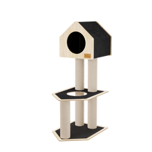 Load image into Gallery viewer, Condo Hideout - 2-Level Deluxe Cat Tree
