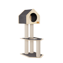 Load image into Gallery viewer, Condo Hideout - 2-Level Deluxe Cat Tree
