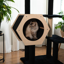 Load image into Gallery viewer, Hexagon House - 4-Level Cat Tree
