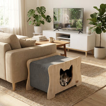 Load image into Gallery viewer, The Hammock Scratchable Cat House
