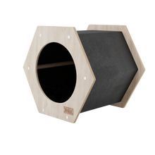 Load image into Gallery viewer, The Hexagone Scratchable Cat House
