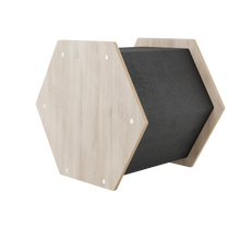 Load image into Gallery viewer, The Hexagone Scratchable Cat House
