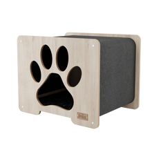 Load image into Gallery viewer, The Hut Scratchable Cat Hideout
