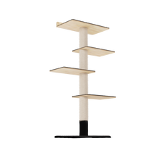 Load image into Gallery viewer, 72 inches Wall Mounted Cat Tower - Perfect for small spaces
