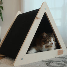 Load image into Gallery viewer, Noba Origin Scratchable Teepee Cat House
