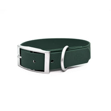 Load image into Gallery viewer, Green waterproof PVC dog collar
