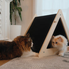 Load image into Gallery viewer, Noba Origin Scratchable Teepee Cat House

