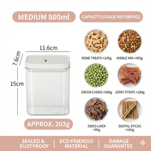 Load image into Gallery viewer, Storlini™ Airtight Pet Food Storage Container - Keep Dog Food, Cat Food &amp; Treats Fresh with 4-Lock Seal!
