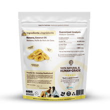 Load image into Gallery viewer, Banana Chips for Dogs | Natural Potassium-Rich Training Treats
