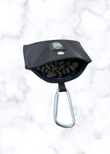 Load image into Gallery viewer, Pocket dog treat pouch with carabiner attachment
