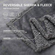 Load image into Gallery viewer, Sherpalini™ Waterproof Pet Blanket - Soft Fleece &amp; Sherpa, Machine Washable Furniture Protector
