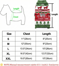 Load image into Gallery viewer, Ugly Paw Christmas Pet Jumper – Festive Holiday Sweater for Dogs &amp; Cats
