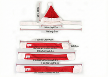 Load image into Gallery viewer, Cat Santa Hat &amp; Scarf Set – Fleece Christmas Costume for Small Dogs &amp; Cats
