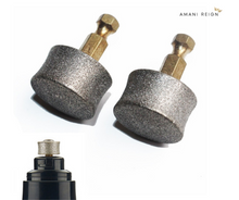 Load image into Gallery viewer, Nailini™ Replacement Diamond Tip Grinder Heads - 2 pack - Amani Reign
